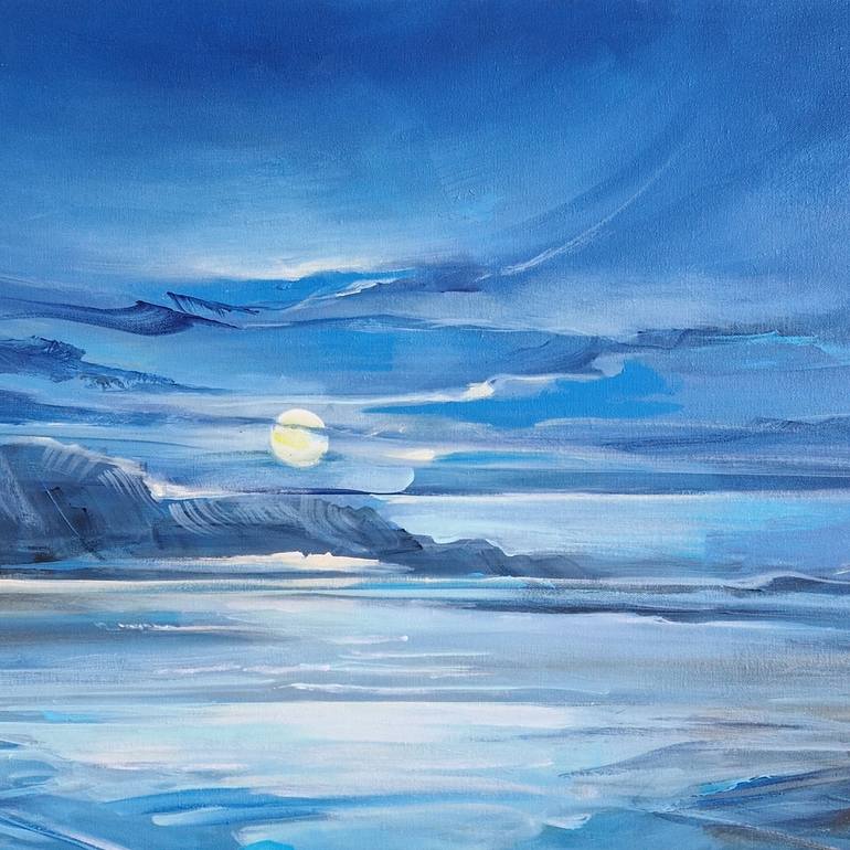 Original Seascape Painting by Irina Laube