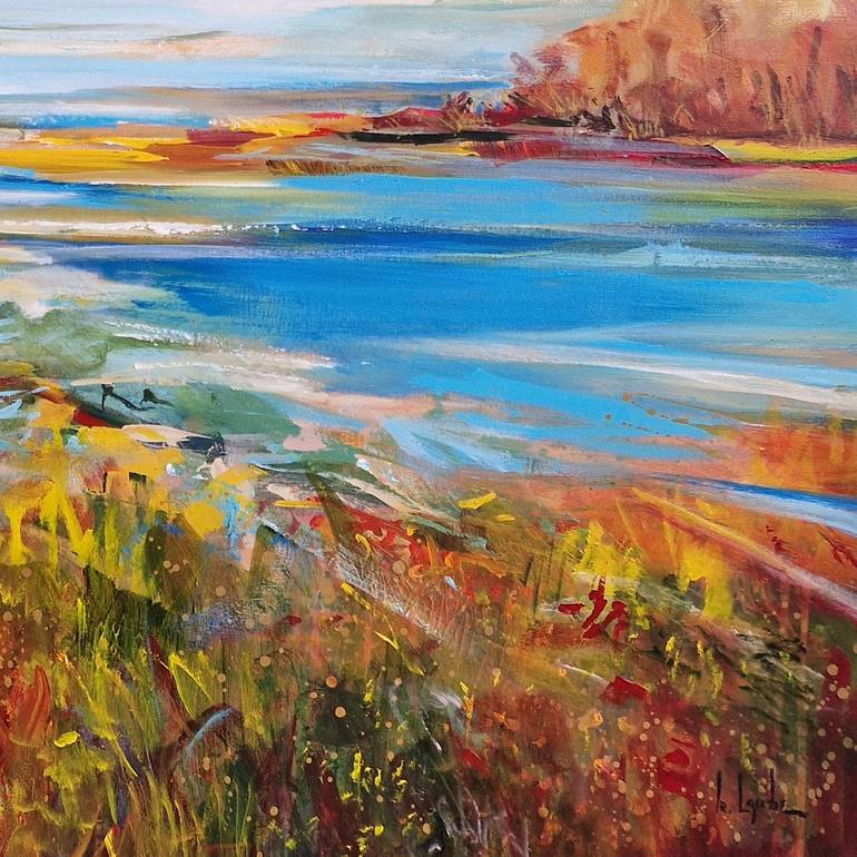 Original Landscape Painting by Irina Laube