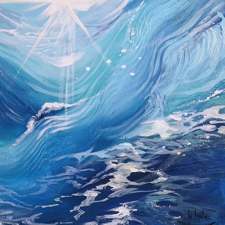 Original Seascape Painting by Irina Laube