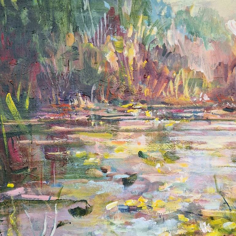 Original Impressionism Landscape Painting by Irina Laube