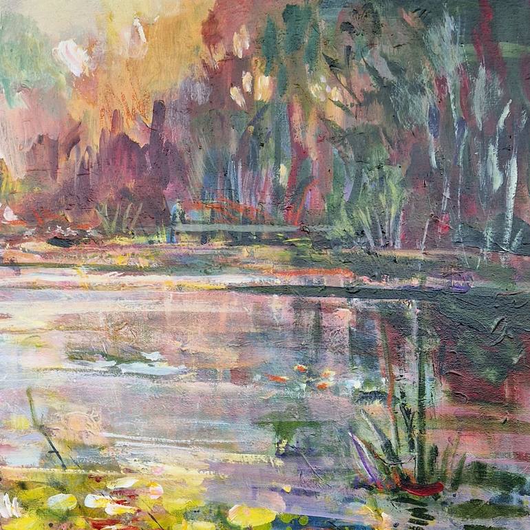 Original Impressionism Landscape Painting by Irina Laube