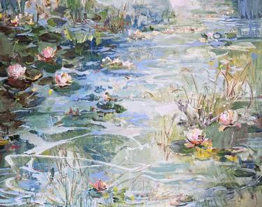 Original Impressionism Nature Paintings by Irina Laube