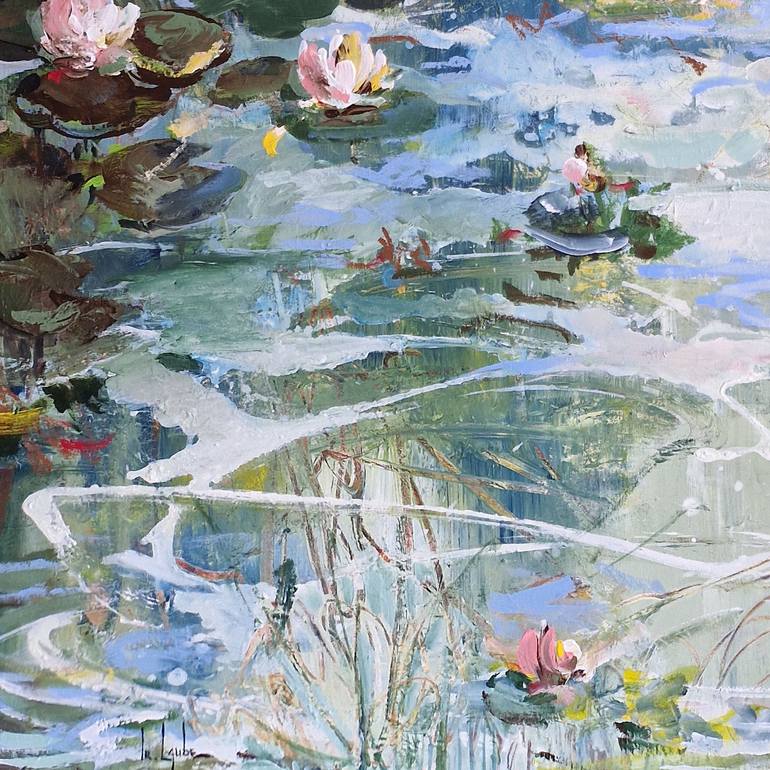 Original Impressionism Nature Painting by Irina Laube