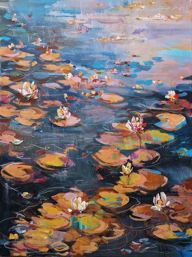 Original Impressionism Nature Paintings by Irina Laube