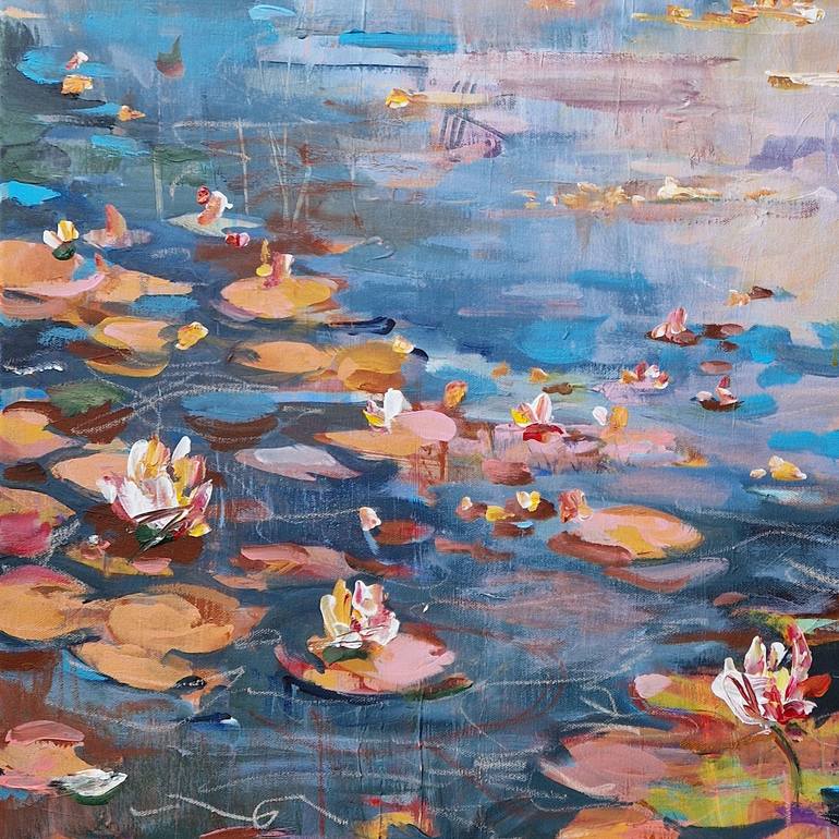 Original Contemporary Nature Painting by Irina Laube