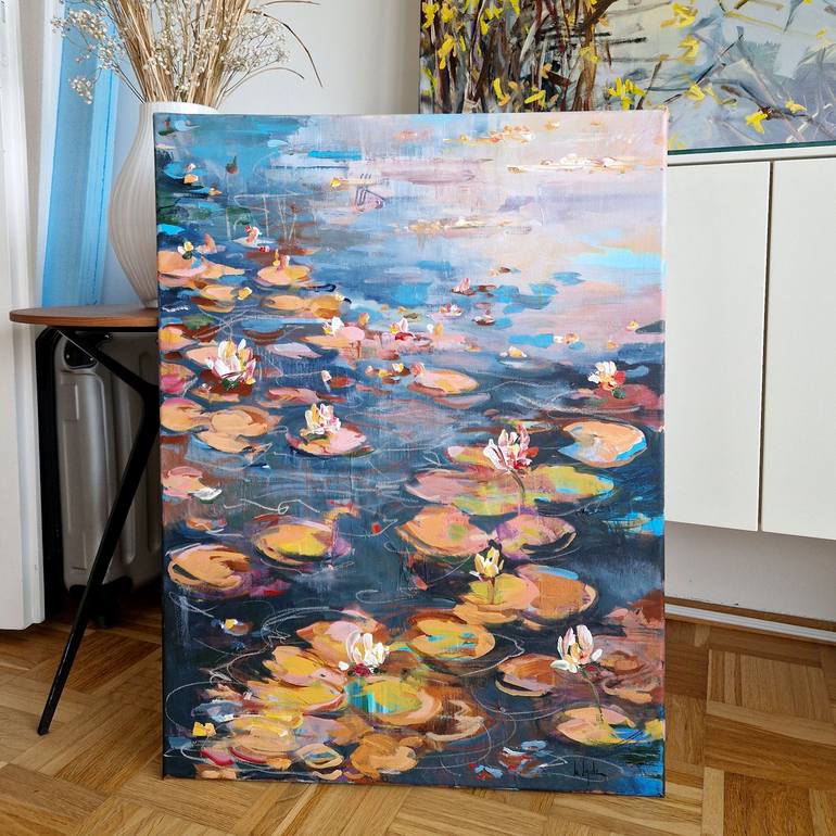 Original Contemporary Nature Painting by Irina Laube