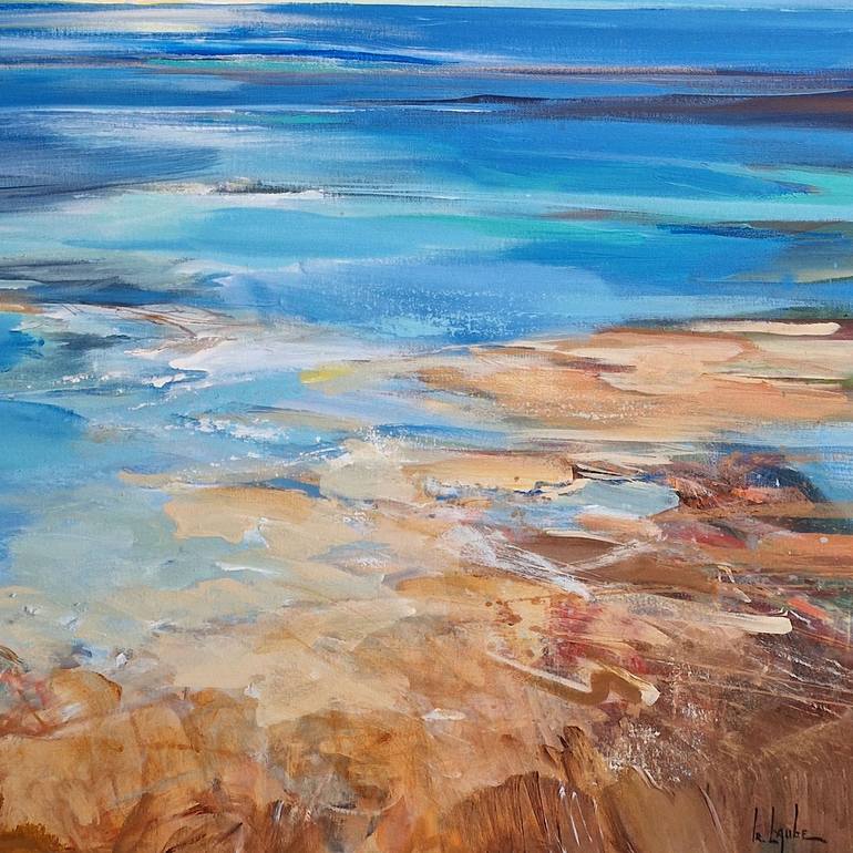 Original Seascape Painting by Irina Laube