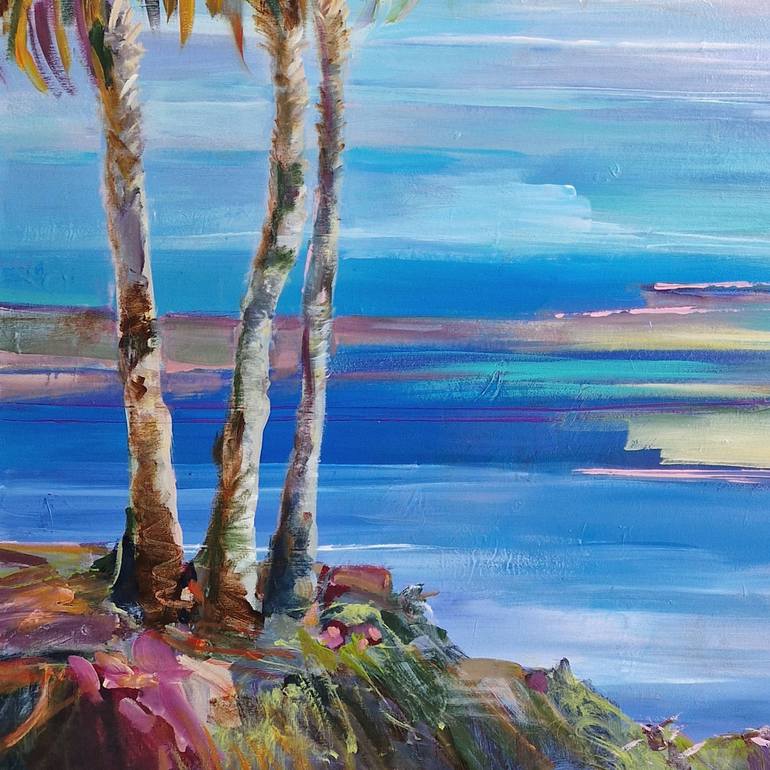 Original Beach Painting by Irina Laube