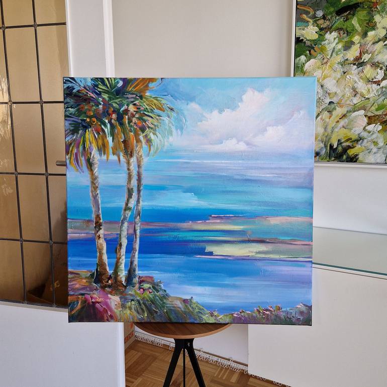 Original Beach Painting by Irina Laube