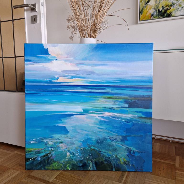 Original Seascape Painting by Irina Laube