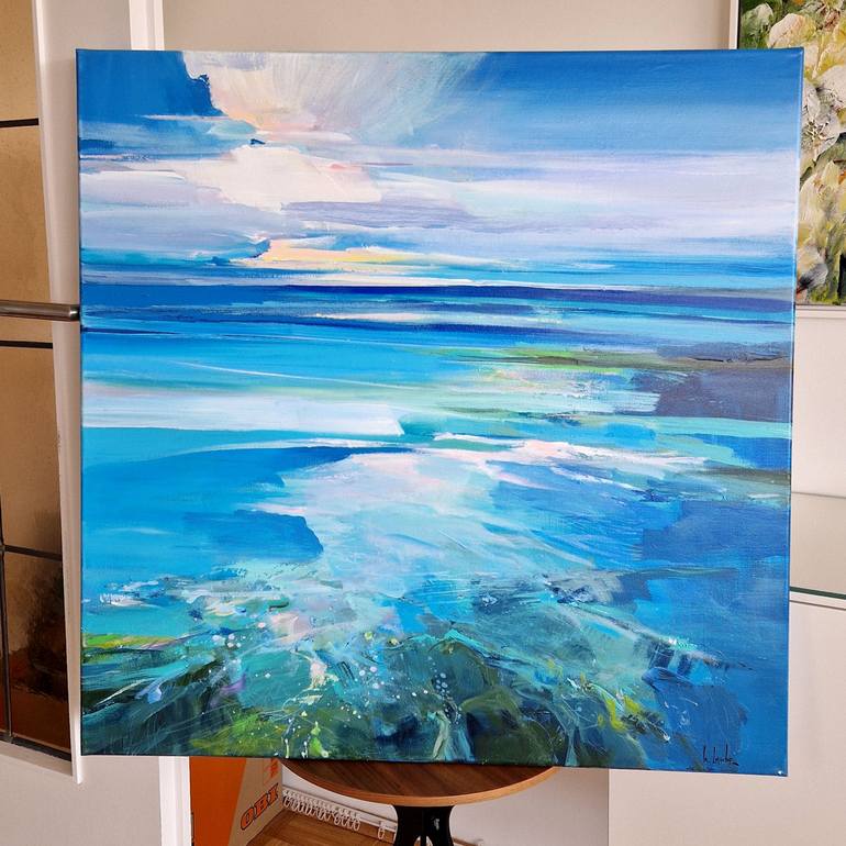 Original Seascape Painting by Irina Laube