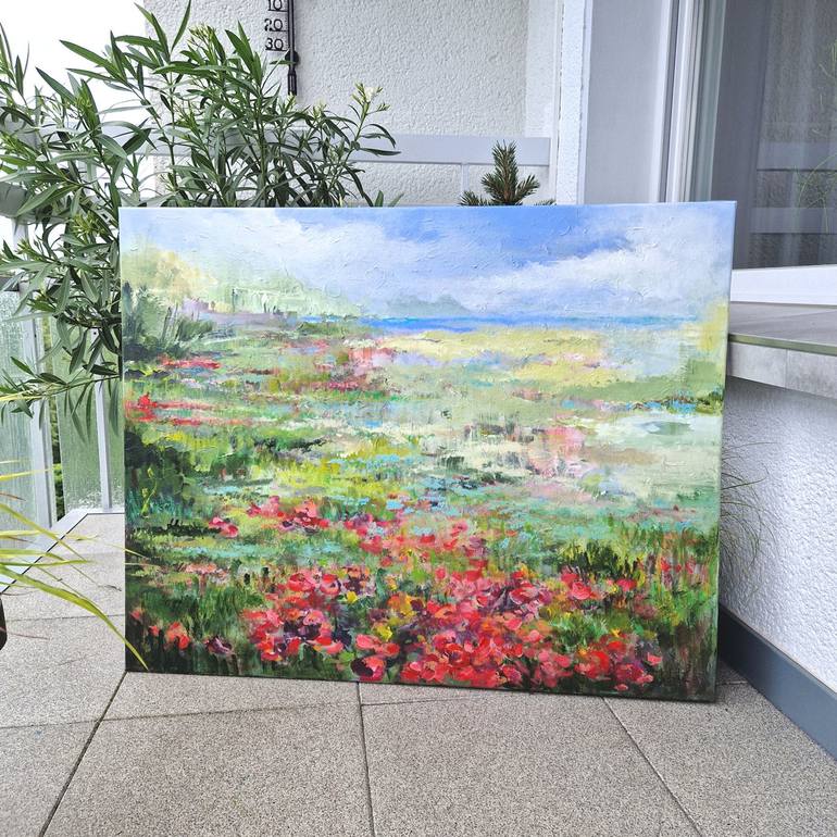 Original Impressionism Landscape Painting by Irina Laube