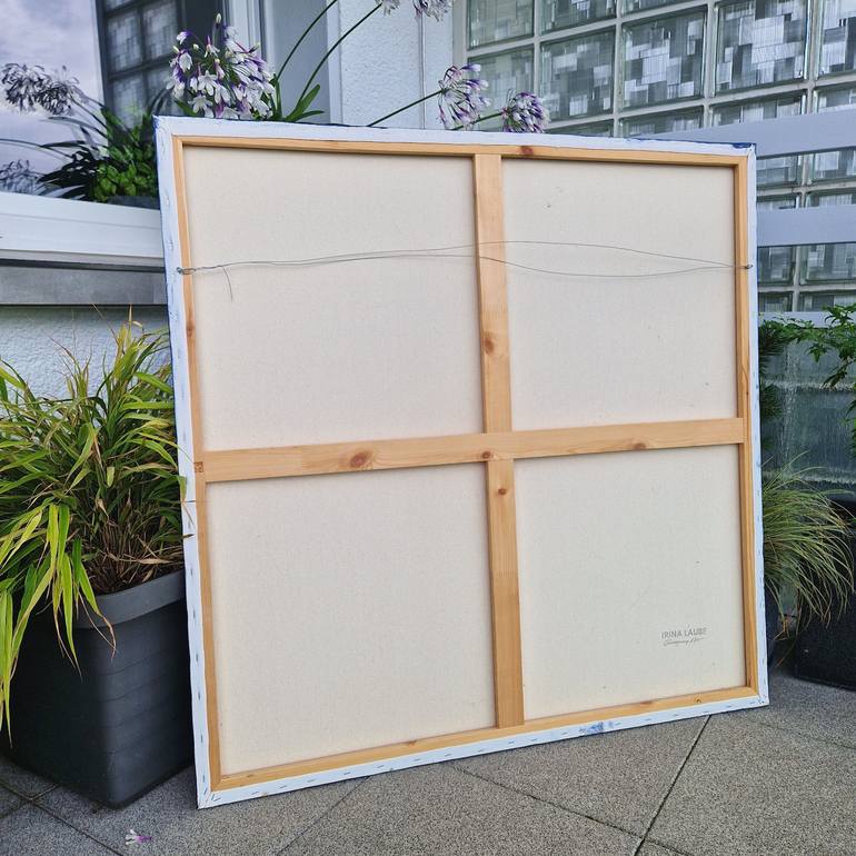 Original Abstract Expressionism Landscape Painting by Irina Laube