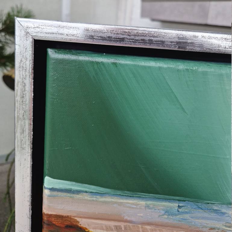 Original Abstract Expressionism Landscape Painting by Irina Laube