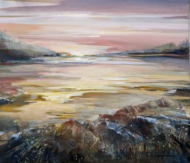 Original Impressionism Landscape Painting by Irina Laube
