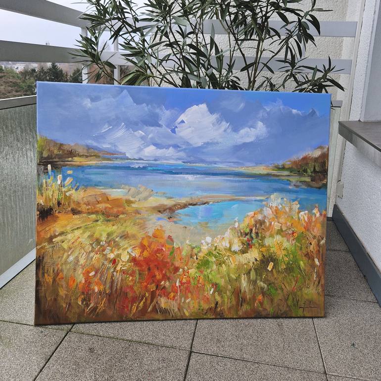 Original Impressionism Landscape Painting by Irina Laube