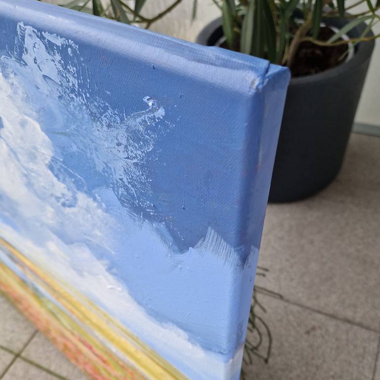 Original Expressionism Landscape Painting by Irina Laube
