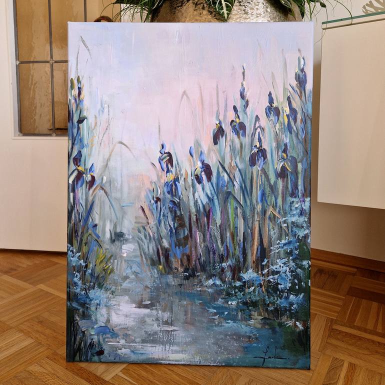 Original Impressionism Landscape Painting by Irina Laube
