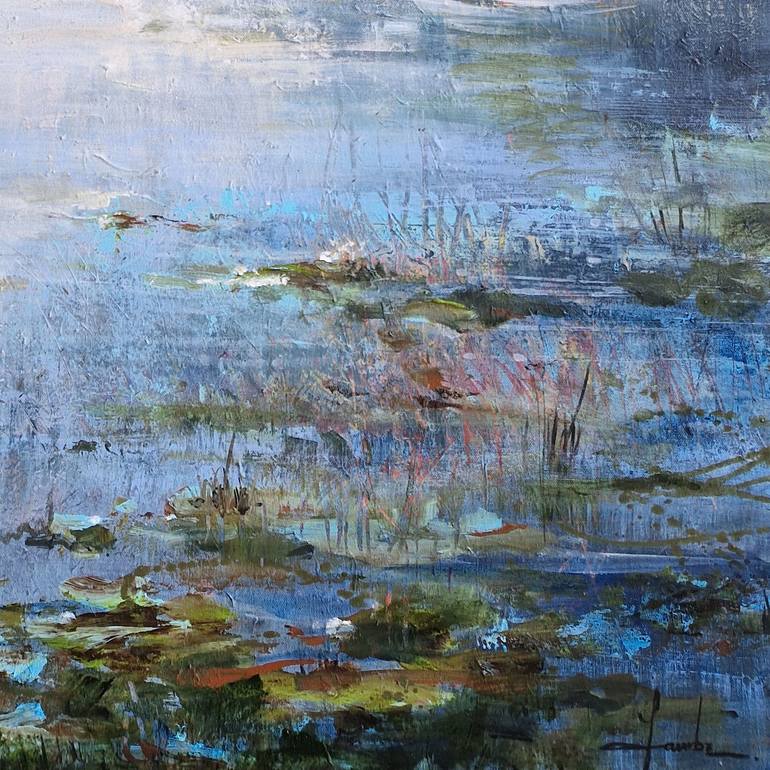 Original Impressionism Landscape Painting by Irina Laube