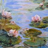 Lily Pond in the Morning by Irina Laube