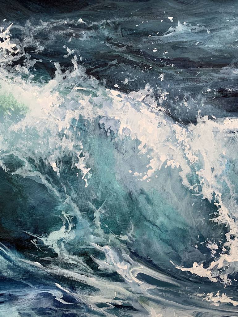 Original Seascape Painting by Irina Laube