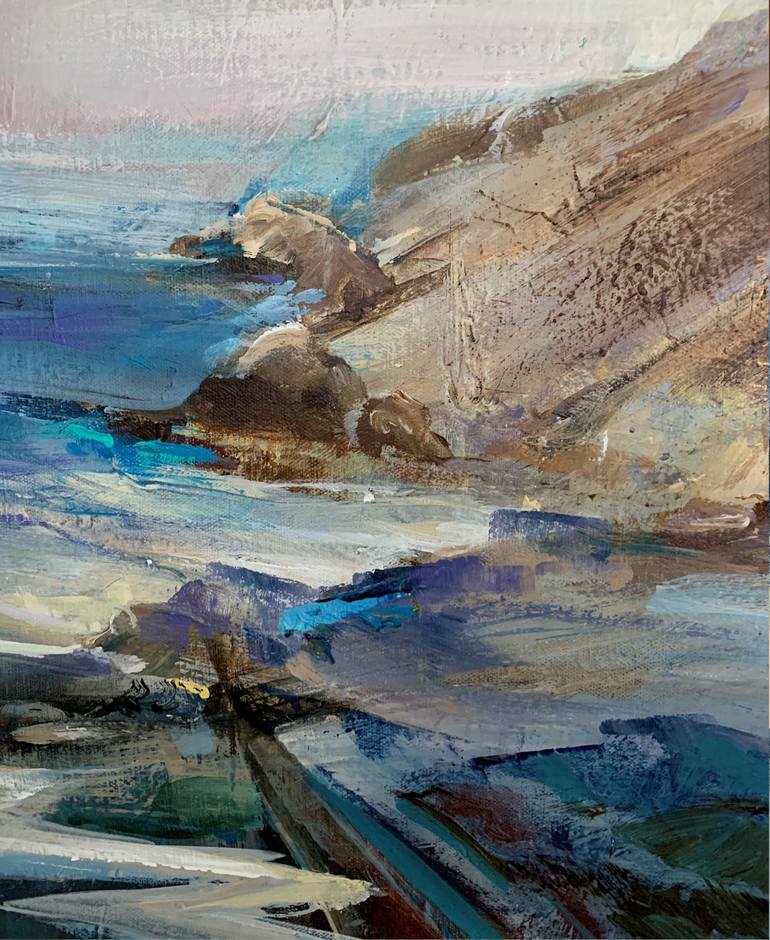 Original Seascape Painting by Irina Laube