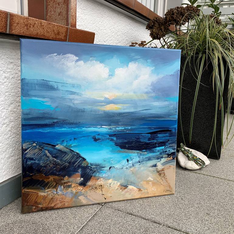 Original Seascape Painting by Irina Laube