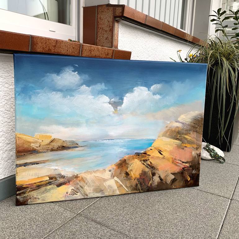 Original Seascape Painting by Irina Laube