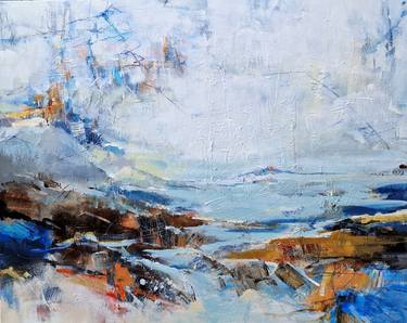 Original Abstract Landscape Paintings by Irina Laube