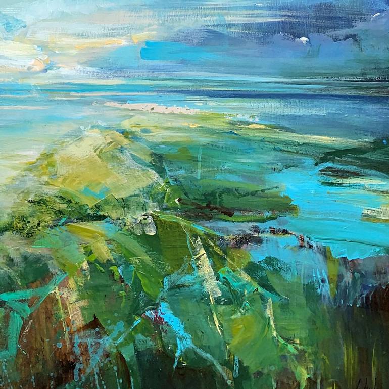 Original Landscape Painting by Irina Laube