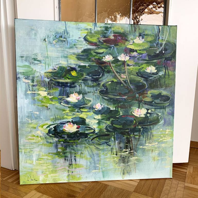 Original Floral Painting by Irina Laube