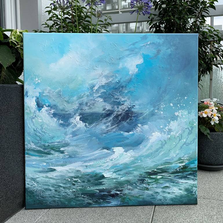 Original Seascape Painting by Irina Laube