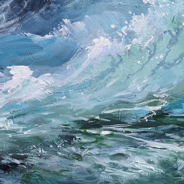 Original Seascape Painting by Irina Laube