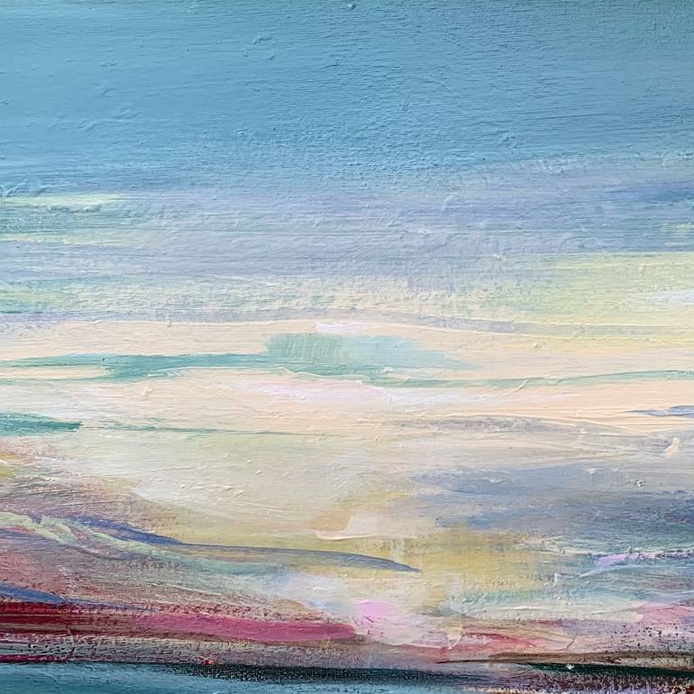 Original Abstract Landscape Painting by Irina Laube