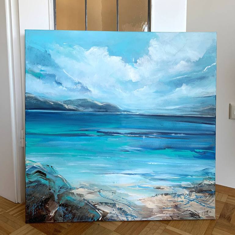 Original Seascape Painting by Irina Laube