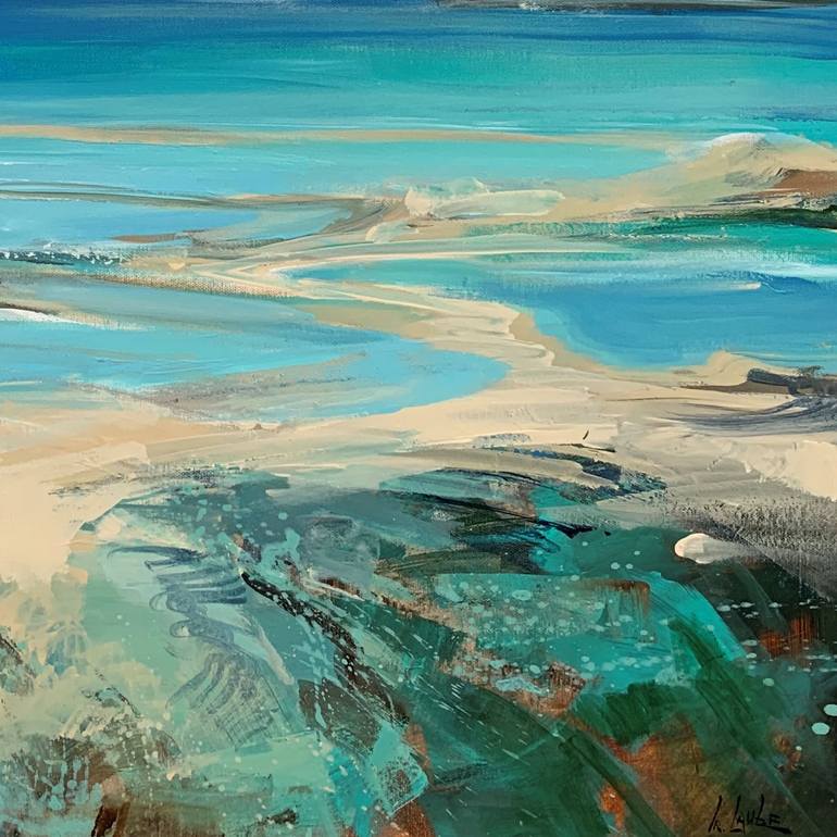 Original Seascape Painting by Irina Laube