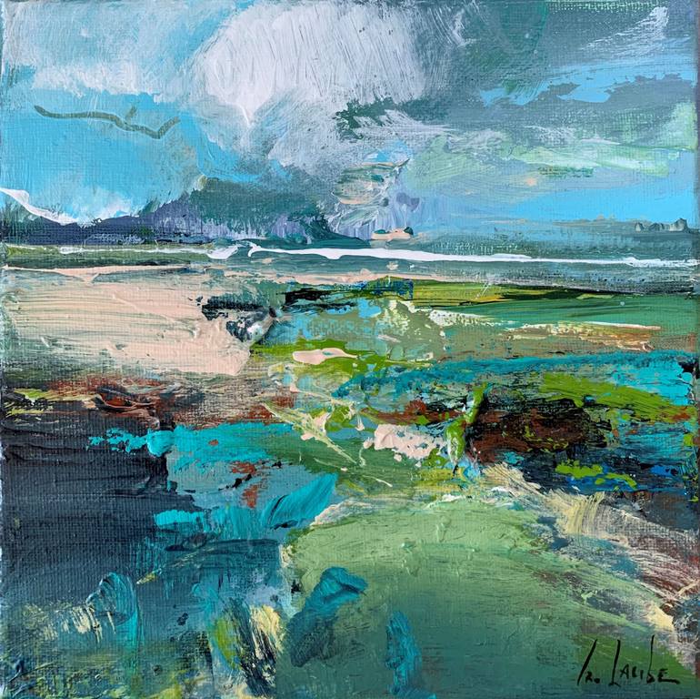 Mini landscape 2-22 Painting by Irina Laube | Saatchi Art