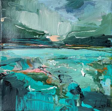 Saatchi Art Artist Irina Laube; Painting, “Mini landscape 3-22” #art