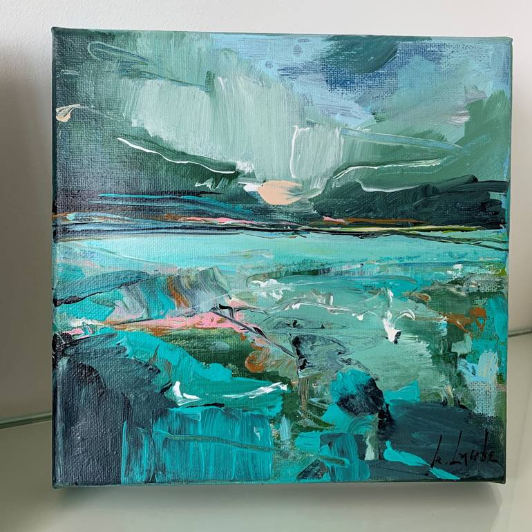 Original Abstract Nature Painting by Irina Laube