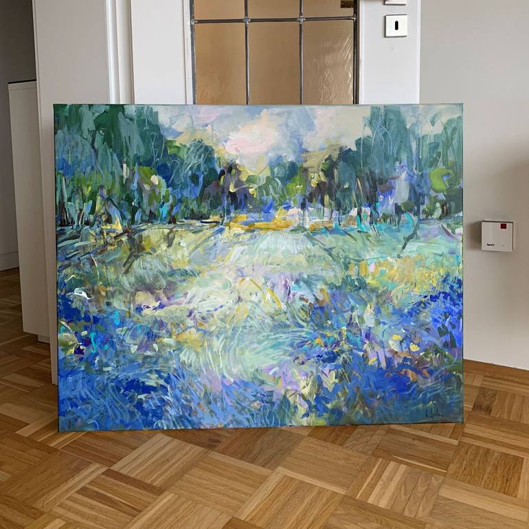 Original Landscape Painting by Irina Laube