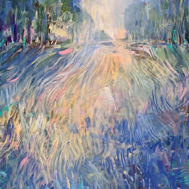 Original Impressionism Landscape Painting by Irina Laube