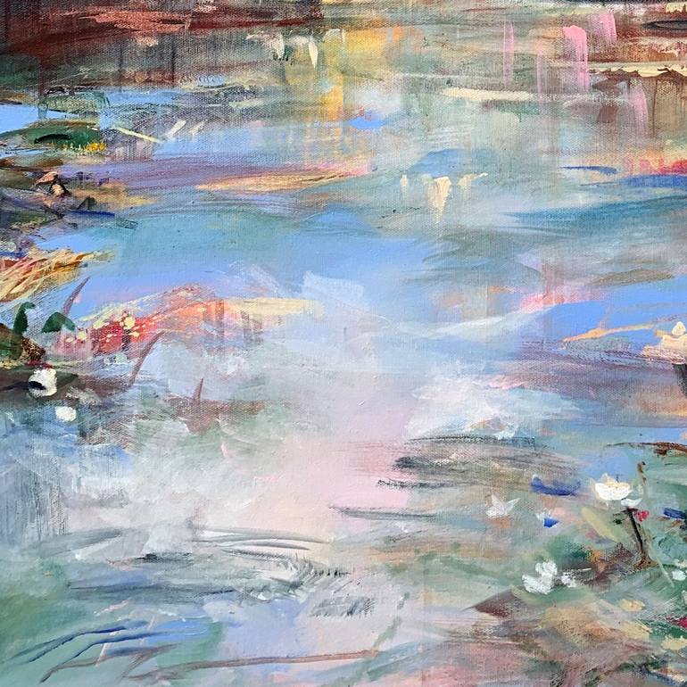 Original Abstract Nature Painting by Irina Laube