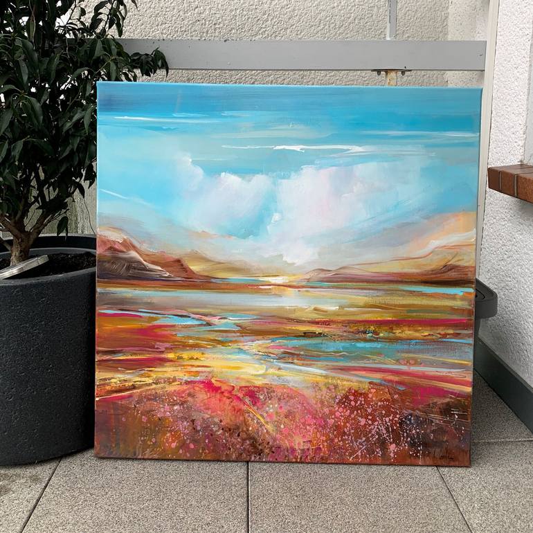 Original Landscape Painting by Irina Laube