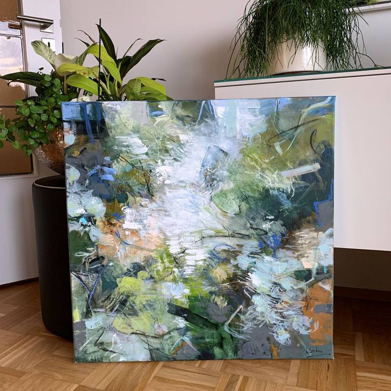 Original Abstract Painting by Irina Laube