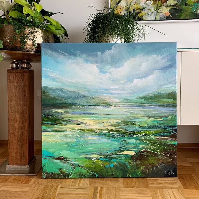 Original Landscape Painting by Irina Laube