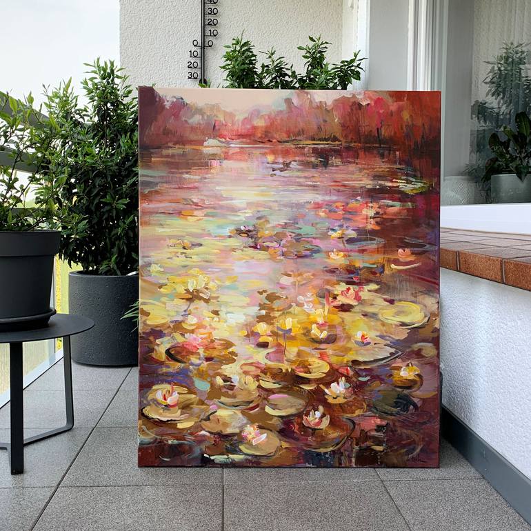 Original Impressionism Landscape Painting by Irina Laube