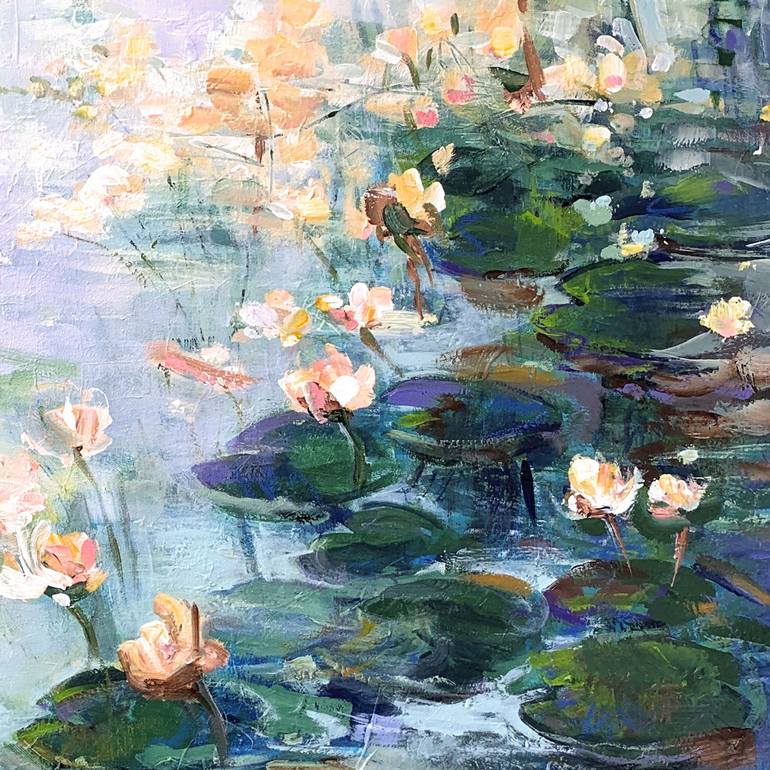 Original Floral Painting by Irina Laube