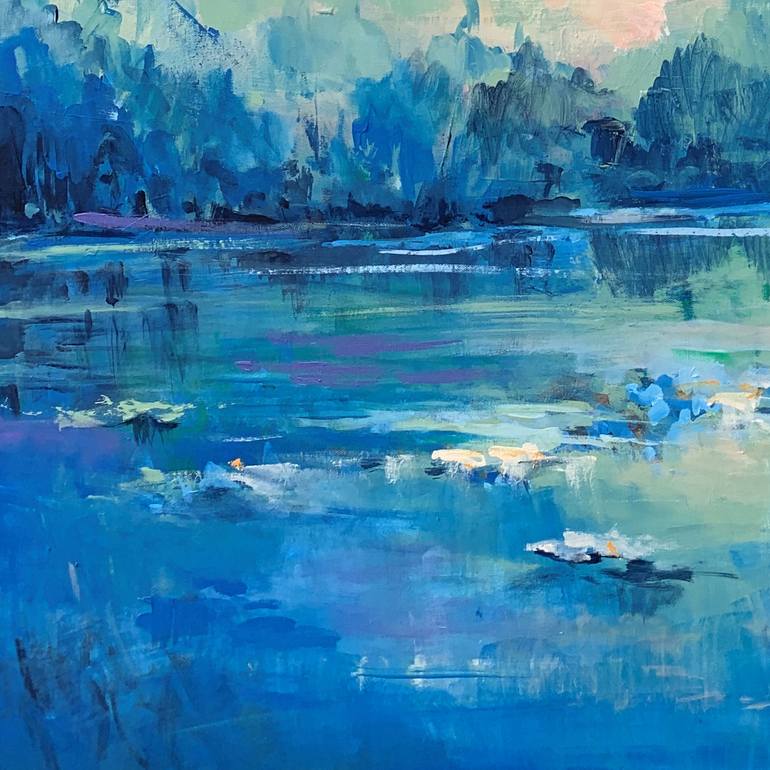 Original Impressionism Seascape Painting by Irina Laube