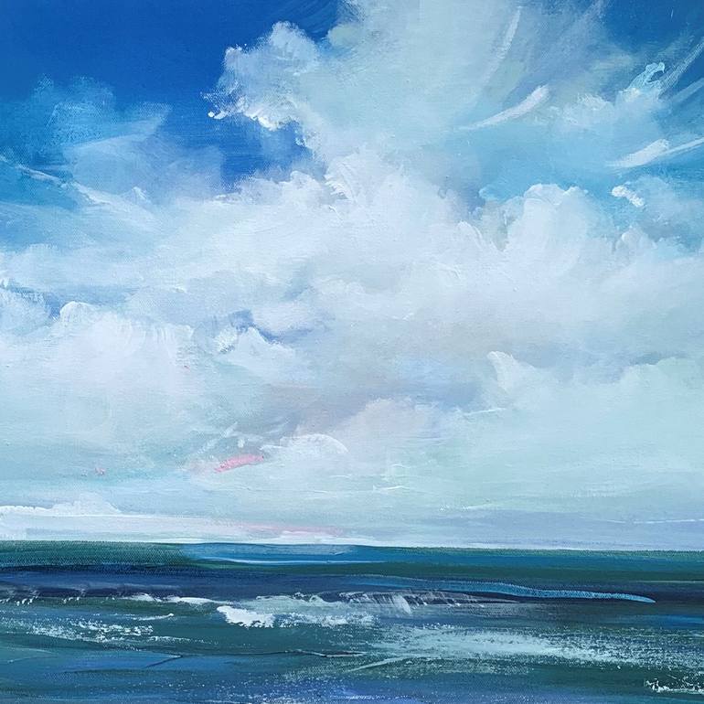 Original Contemporary Seascape Painting by Irina Laube