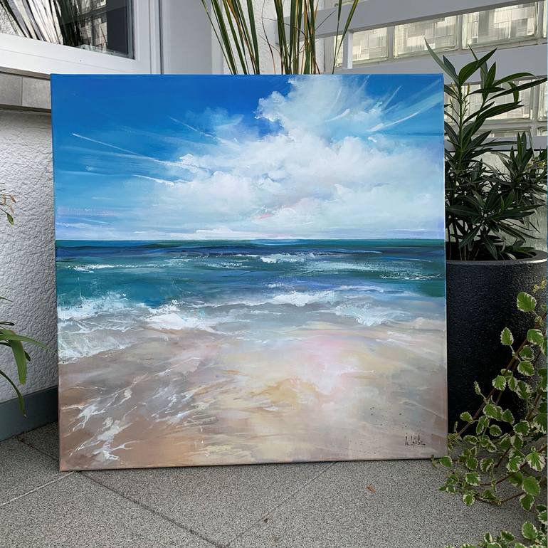 Original Seascape Painting by Irina Laube